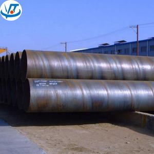 Tuyau d'acier soudé par spirale de tuyau d'acier de l'acier au carbone SSAW DN200 DN250 SCH40 pour le tuyau dragué - Product Image 3