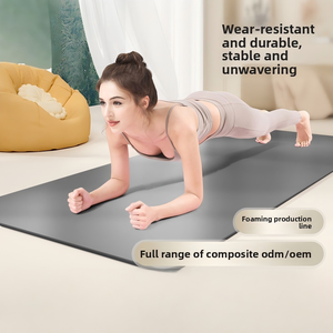<span class=keywords><strong>Tapis</strong></span> de <span class=keywords><strong>yoga</strong></span> en caoutchouc naturel PU durable antidérapant, épaisseur 5 mm, <span class=keywords><strong>avec</strong></span> sangle de transport, design pliable pour le fitness, le remodelage corporel et la danse - Product Image 4