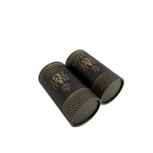 Biancheria intima personalizzata per alimenti in cartone Kraft per tubi di carta per vestiti Cyliinder scatola di imballaggio <span class=keywords><strong>t</strong></span>-shirt contenitore rotondo di carta - Product Image 1