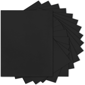 Papier cartonné noir 250g 300g 350g, haute résistance, feuille de papier noir C2S, carton noir - Product Image 4