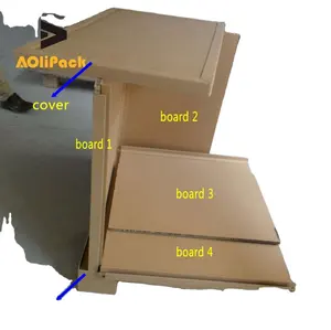 Biodegradable Real Manufacturer Honeycomb Paper Box Safety Transportation