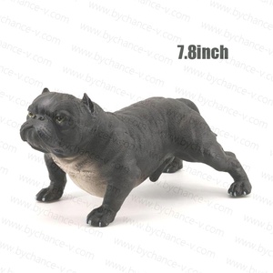 Quà Tặng Cho Chó Những Người Yêu Thích Kích Thước Trung Bình Mỹ Con Chó BẮT NẠT Nhựa Mô Hình Động Vật Cho Hiện Đại Trang Trí Nội Thất Xe Bảng Điều Khiển Trang Trí Nội Thất - Product Image 1