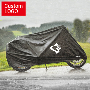 Copertura per <span class=keywords><strong>moto</strong></span> 210D borsa portaoggetti per strisce riflettenti impermeabile e antipolvere nera per esterni per tutti gli usi - Product Image 2