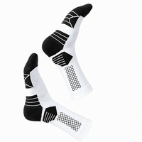 Chaussettes de compression athlétiques mi-mollet