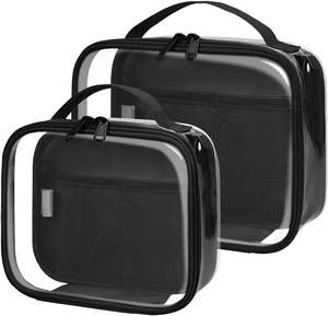 Nieuwe Sport Doorzichtige Pvc Toilettas Tsa Handbagage Reis Toilettas Waterbestendige Pvc Cosmetische Make-Up Tas Voor Vrouwen Man - Product Image 5