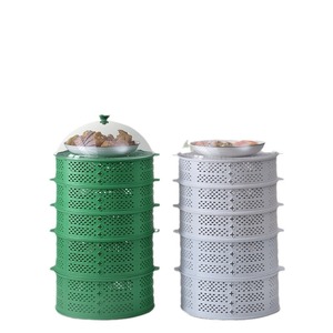 Arnoshin Food Storage Rack PP Plastic Dustproof Flyproof Summer Use - Product Image 5