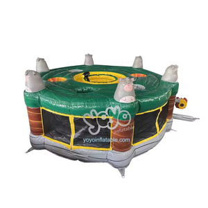 Jeu gonflable humain de type gopher, très vendu, de haute qualité, sûr et durable, utilisé pour le team building et les activités. - Product Image 1
