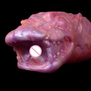 Male Masturbator Pocket Masturbation Cup Animal Dragon Head Shape Realistic Silicone Artificial Vagina Sex <b>Toys</b> <b>for</b> <b>Men</b> Gift - Product Image 3