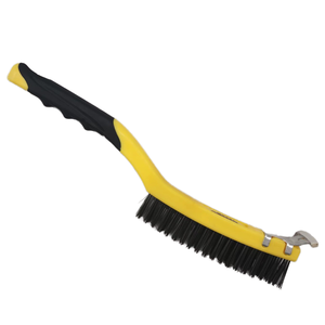 Pegangan lembut pegangan panjang sikat kawat baja dengan pengeruk untuk menggiling - Product Image 5