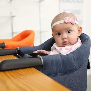 Crochet sur la chaise bébé pour la maison et le voyage Crochet sur la chaise haute portable pour les bébés et les tout-petits Chaise haute pliable Alimentation du bébé - Product Image 2