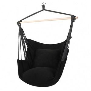 Fauteuil hamac pliant portable et ultraléger 100*130 cm pour l'intérieur et l'extérieur, idéal pour la détente - Product Image 2