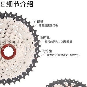 เฟืองจักรยานเสือภูเขา 12 สปีด อลูมิเนียมอัลลอยด์ ทนทาน - Product Image 3