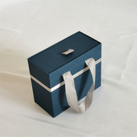 Boîtes rigides personnalisées en matériaux recyclés avec logo imprimé, finition mate, tiroir coulissant, boîte cadeau en papier pour souvenir de mariage