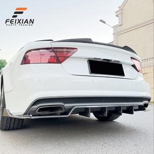 Prezzo all'Ingrosso NUOVO per <span class=keywords><strong>Audi</strong></span> A7 C7 2015-2017 Sline Stile M4 Spoiler Posteriore Angolare Tuning FEIXIAN - Product Image 4