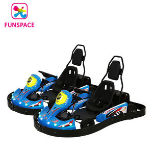 Funspaces Indoor Children's Park Kids Arcade Machine Consoles de jeu à pièces Car Game Racing Go Kart pour enfants - Product Image 6