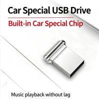Dispositivo Portátil, Memoria USB Delgada de 2.5mm, 16GB 32GB, Mini Pendrive USB 2.0 USB 3.0 con Llavero y Logotipo Personalizado