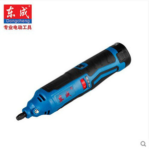 เครื่องเจียรไร้สาย Dongcheng รุ่น DCSJ10A 12V แบตเตอรี่ลิเธียมแบบชาร์จได้ ปรับความเร็วได้ เครื่องมือเจียรแบบมืออาชีพสำหรับงานขึ้นรูป - Product Image 1