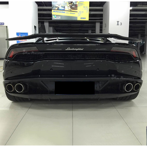 Spoiler Posteriore in Fibra di Carbonio Huracan <span class=keywords><strong>Verona</strong></span> Swan Neck Ala GT per Lamborghini Huracan LP610 e LP580 2014-2019 - Product Image 3