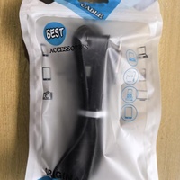 Câble de données pliable à charge rapide de 1,5 m 240 W avec deux têtes en forme de C, adapté à la charge de téléphone