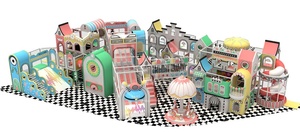 <span class=keywords><strong>Parque</strong></span> Infantil Interior de Alta Calidad, Equipo de Juegos Interior Personalizado para Niños con Carrusel y Piscina de Pelotas - Product Image 4