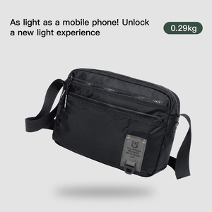 Sac messager pour homme <span class=keywords><strong>6L</strong></span>, sac à bandoulière léger en Oxford décontracté, nouveau sac à bandoulière pour homme 1809-02 - Product Image 2