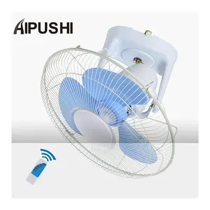 Commercial plastic blade fresh air ventilation rotating wall mounted fan