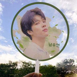 Éventail imprimé en gros, éventail en PVC transparent - Product Image 6