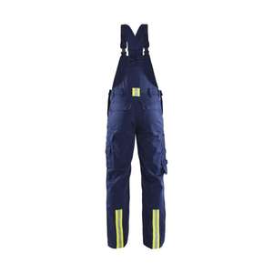 BLAKLADER - 260115018933C46 Pantalones con pechera de soldadura Azul marino/Amarillo-EAN 7330509842805 ROPA DE TRABAJO RESISTENTE A LLAMAS - Product Image 2
