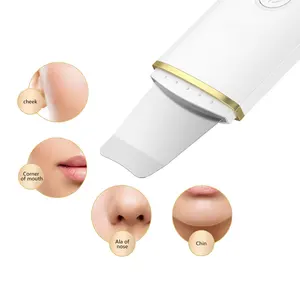 Facial Cleansing Peeling Machine Ultrasonic Extracting Skin Scrubber For Blackheads Other Impurities Oil Buildup And Congestion