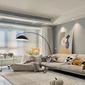 Lampe d'ambiance d'art de luxe nordique, design minimaliste de lampe de pêche, pour salon, canapé et table, lampes sur pied - Product Image 1