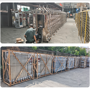 <span class=keywords><strong>ประตู</strong></span><span class=keywords><strong>รั้ว</strong></span>อัตโนมัติแบบพับเก็บได้ XGY สำหรับอพาร์ทเมนต์ ห้างสรรพสินค้า โรงพยาบาล โกดัง และโรงงานอุตสาหกรรม - Product Image 4