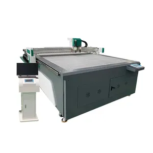 TOP CNC corrugated board cutting solutions knife cutting machine cut carton box cardboard paper with CE factory sale