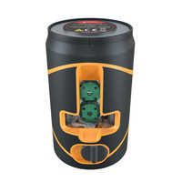 Niveau laser à faisceau croisé vert à 2 lignes Norm Factory Direct, auto-nivelant, qualité bricolage, précision 3 mm/10 m, longueur d'onde 505-550 nm