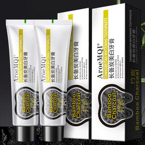 Dentifrice blanchissant au charbon de bambou AroeMQI 100g, nettoyage en profondeur, soin des dents pour adultes - Product Image 1