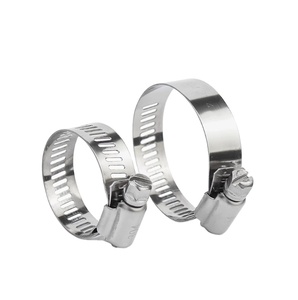 304 thép không gỉ Heavy-Duty cổ họng kẹp ống với bu lông mini Hose loại - Product Image 4