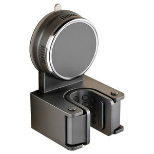 Soporte giratorio para fregona con ventosa, soporte de pared sin taladro, estante de almacenamiento de metal para herramientas de limpieza del hogar y el baño - Product Image 4