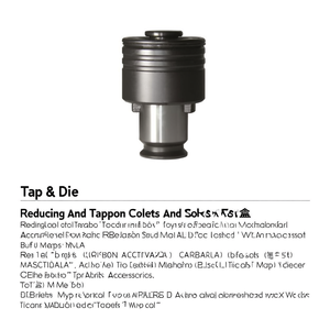 การลดและแตะคอลเลตและซ็อกเก็ต Buf1อุปกรณ์เสริมแบบต๊าปชนิด M - Product Image 2