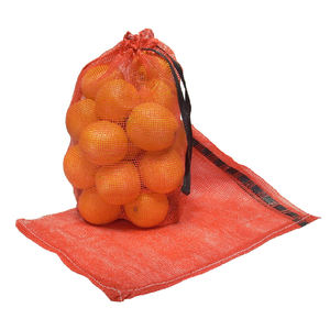 Bolsas de Malla Tejida de Polipropileno de Alta Calidad para Cebollas, Personalizables, con Cordón, Impresión Serigráfica, para Frutas y Verduras T&H - Product Image 4
