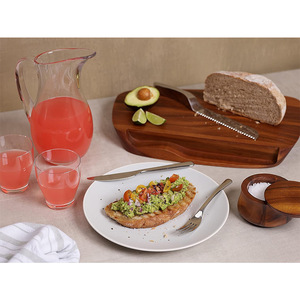 Wooden Salt Shaker With Lid Solid Seasonings Storage <b>Jar</b> Kitchen <b>Spice</b> Container Round Design For Home Use - Product Image 3