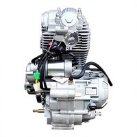 Rangkaian Mesin Motor 250cc Berpendingin Udara 4 Tak CDI 5 Percepatan Mesin Baru untuk Penggantian Perbaikan CB250-F