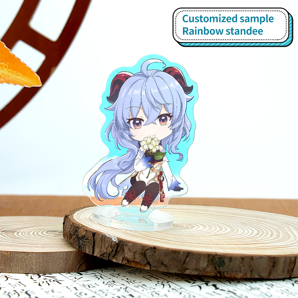 Personnalisé Rainbow Laser Standee