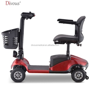 Scooter électrique pliable compact de haute qualité pour personnes handicapées, moteur 24V350W, capacité de 120 kg, pour les personnes âgées - Product Image 2