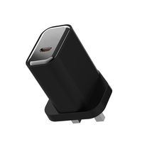 Chargeur intelligent PD 20W de haute qualité, USB Type C, prise US EU, adaptateur d'alimentation portable, chargeur super rapide pour smartphones