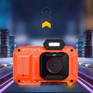 กล้องดิจิตอล 65MP 4K ฟิลเตอร์เซลฟี่ใหม่ ใช้งานง่ายสำหรับนักเรียน CCD Retro DSLR กล้อง HD สำหรับใช้ในมหาวิทยาลัยและท่องเที่ยว กล้อง Retro - Product Image 5