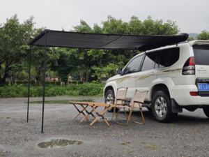 Auvent de voiture Premium à ouverture directe, coque PVC 6005, quatre saisons, 1.62.5M/22.5M/23M/2.53M, imperméable, résistant aux UV, avec structure en aluminium - Product Image 4