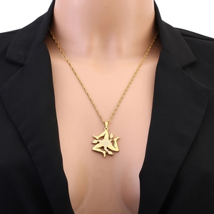 Nuevo collar con colgante de <span class=keywords><strong>bandera</strong></span> de Italia y <span class=keywords><strong>Sicilia</strong></span> para mujeres y hombres, dorado y plateado Color, acero inoxidable, joyería italiana <span class=keywords><strong>Sicilia</strong></span>, regalos patrióticos - Product Image 6