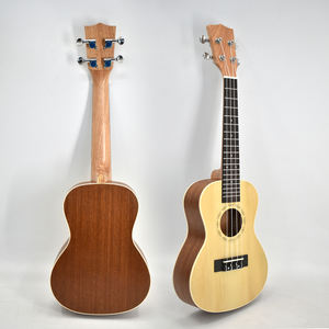 <span class=keywords><strong>Ukelele</strong></span> <span class=keywords><strong>Infantil</strong></span> de Alta Calidad 9.9 USD Hecho de Madera de Abeto con Cuerdas de Nailon, Fondo/Lados de Caoba, Acabado Mate - Product Image 3
