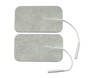 Fisioterapi puluhan bantalan elektroda elektroterapi XFT murah bantalan pijat profesional bantalan elektroda Non Woven 50*50mm - Product Image 1