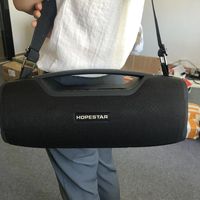 Altavoz Karaoke Bluetooth Hopestar A6 PRO 55W, Altavoz para Fiestas Resistente al Agua IPX6, Micrófono Inalámbrico, Banco de Energía de Emergencia, EQ, TF, USB, AUX, FM