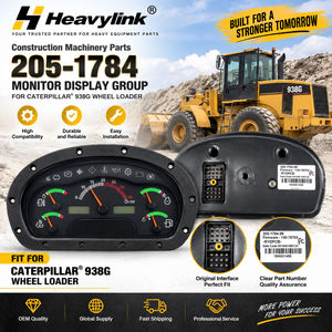 Écran de moniteur Heavylink 205-1784 pour chargeuse sur pneus Caterpillar 938G, pièces de machines de construction de qualité OEM - Product Image 1